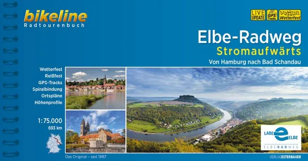 Fietsgids Bikeline Elbe Radweg - Stromaufwärts | Esterbauer