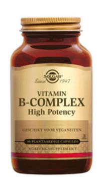 B-complex high potency 100 plantaardige capsules