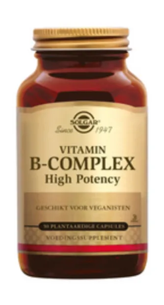 B-complex high potency 100 plantaardige capsules