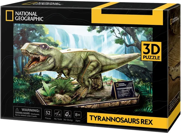 3D Puzzel - Tyrannosaurus Rex (52)