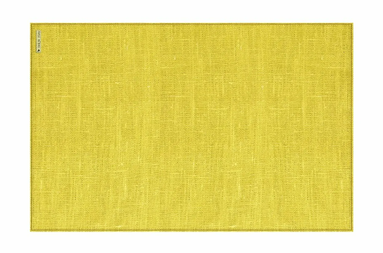 Placemat Linen Yellow divers