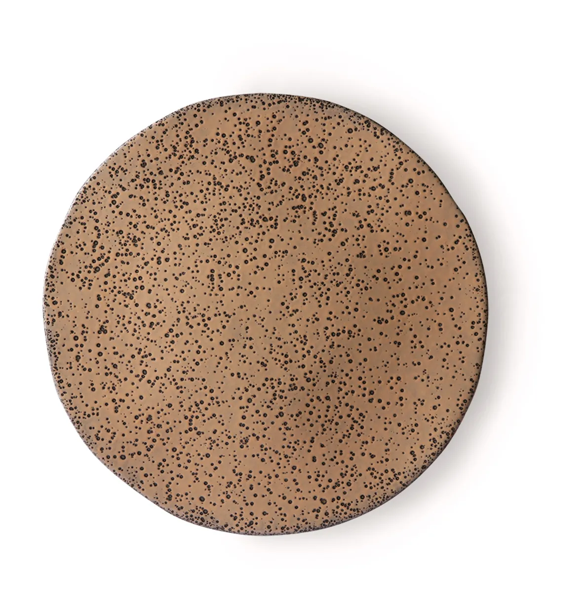 Gradient ceramics: dinner plate taupe (set of 2)
