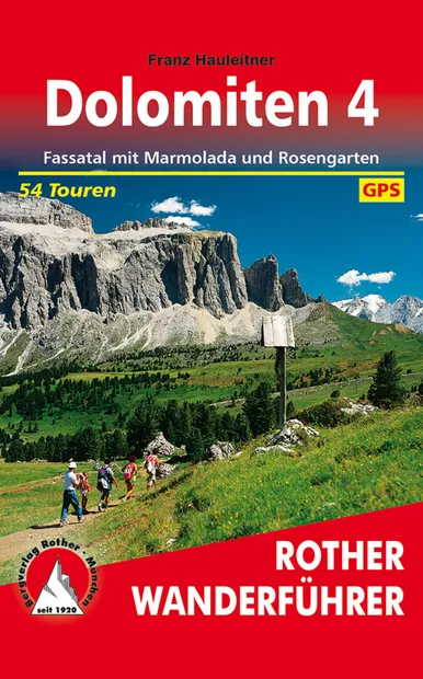 Wandelgids 34 Dolomiten 4  | Rother Bergverlag