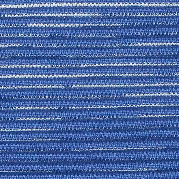 Kussen Tubes blauw/off white 60x40