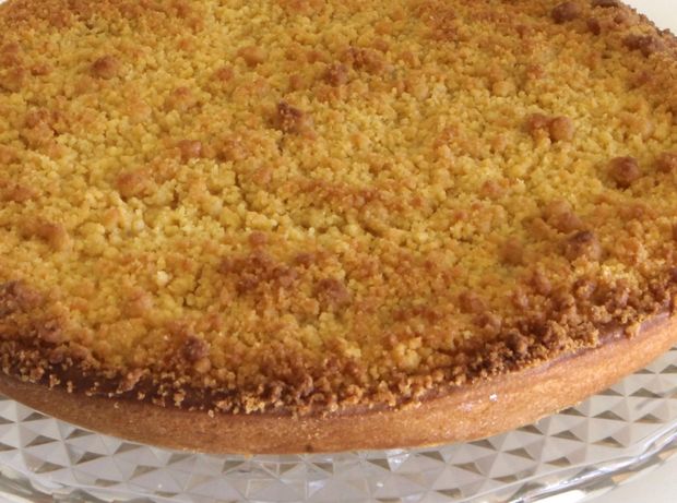 Kruimel crème vlaai 6 punten