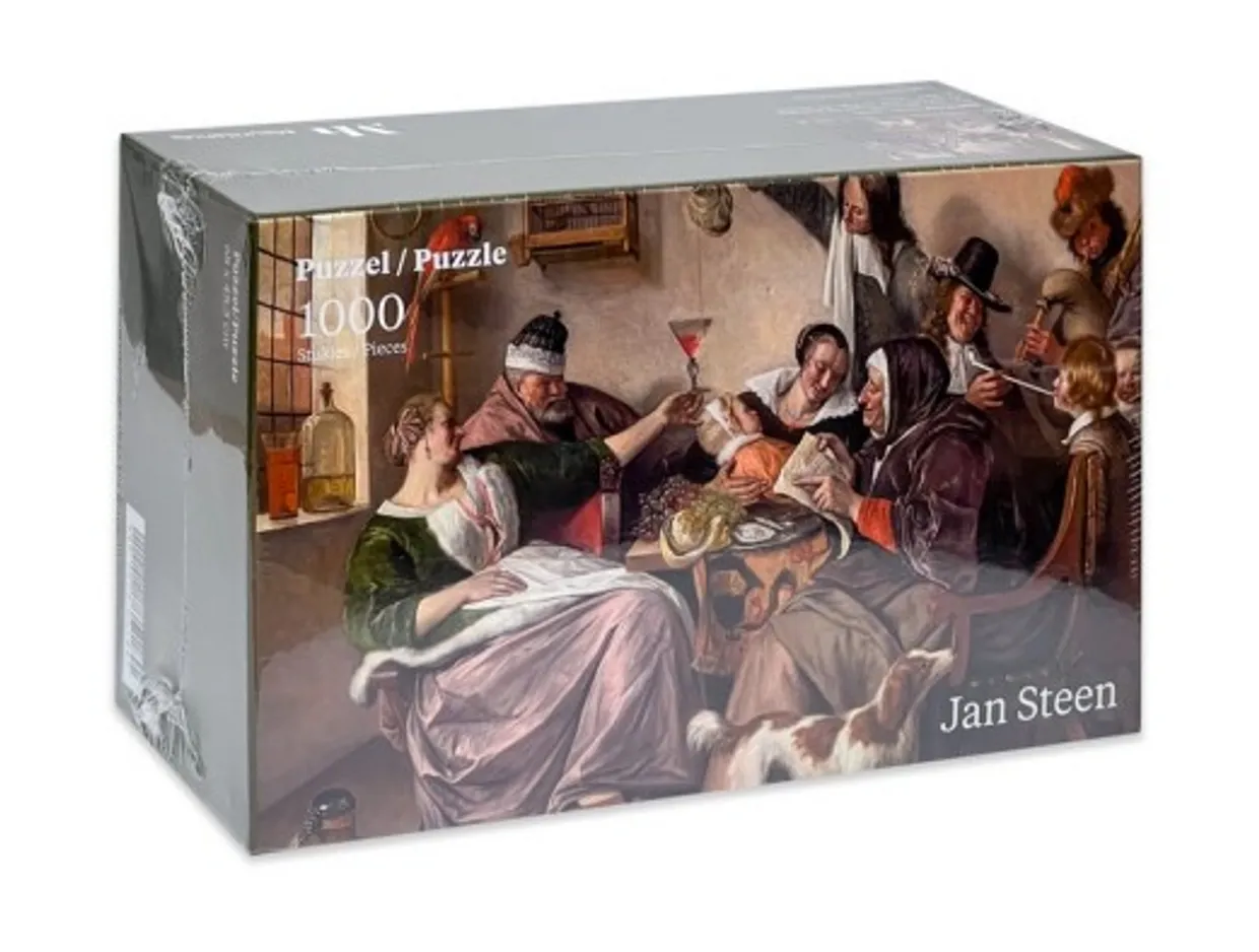 Puzzel - Jan Steen: Soo Voer Gesongen, Soo Na Gepepen (1000)