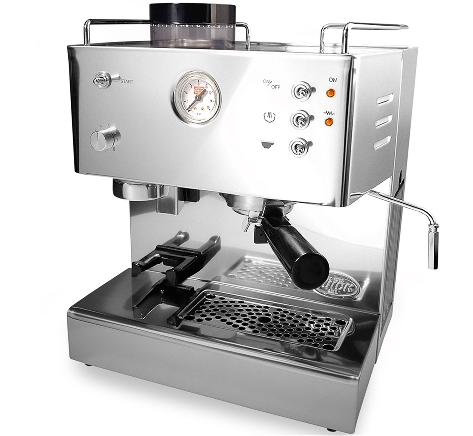 Kluisje kofferbak paus Espressomachine - 3035 (geïntegreerde koffiemolen) - Quickmill - |  Warenhuis Groningen