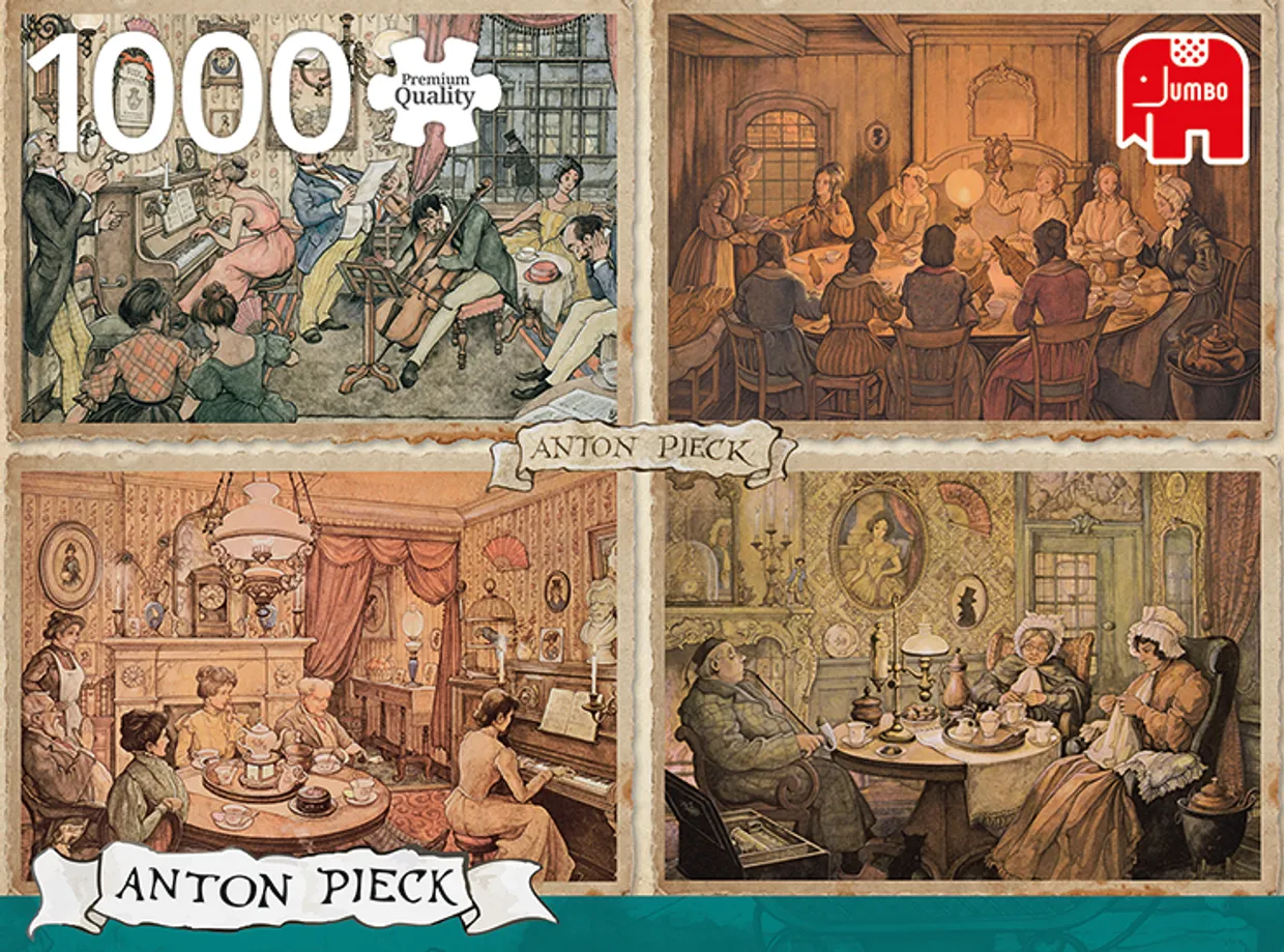 Anton Pieck - Living Room Entertainment 1000 pcs