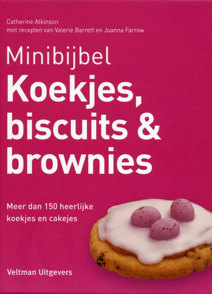 Minibijbel Koekjes, biscuits & brownies