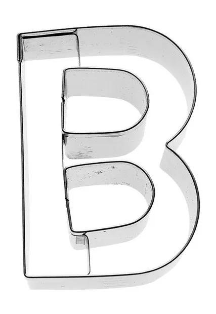 Uitsteekvorm Letter B