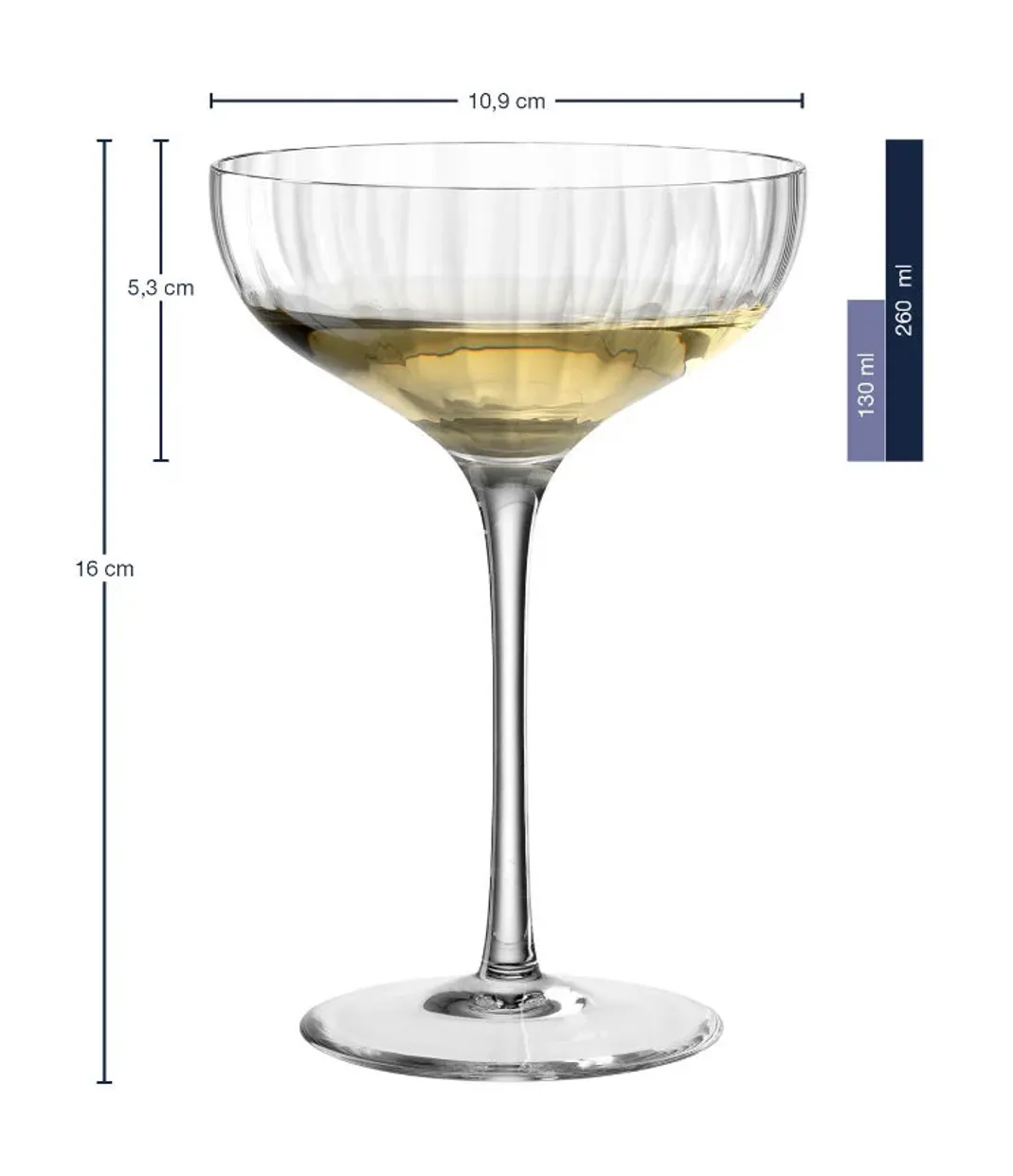 Champagne Coupe 260 ml - Poesia