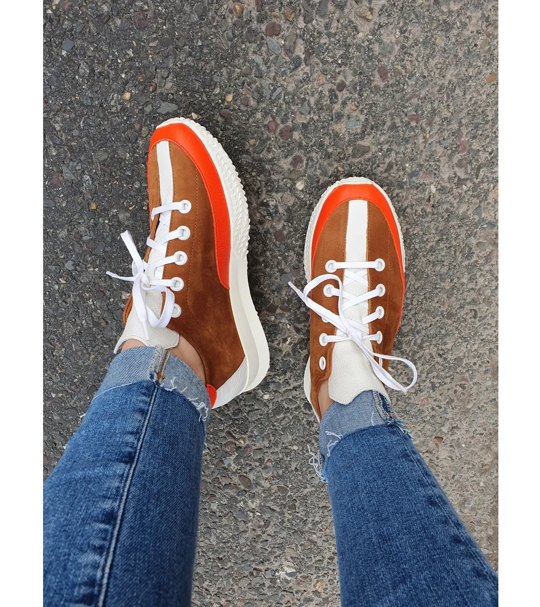 sneaker ANDHYE oranje