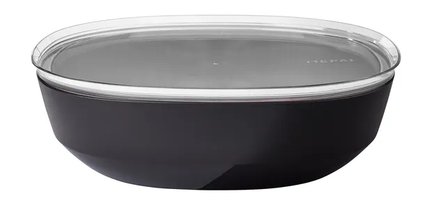 Serveerschaal Silueta 4.0 l met deksel - Nordic black