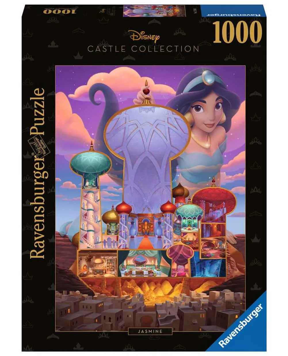 Puzzel - Disney Castles: Jasmine (1000)