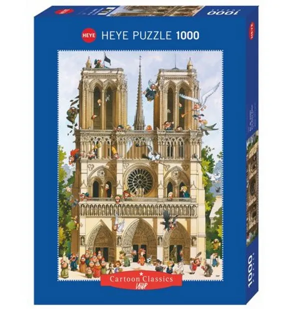 Puzzel - Vive Notre Dame (1000)