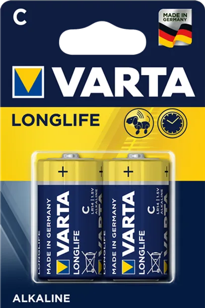 Varta Longlife Extra C Wegwerpbatterij Alkaline