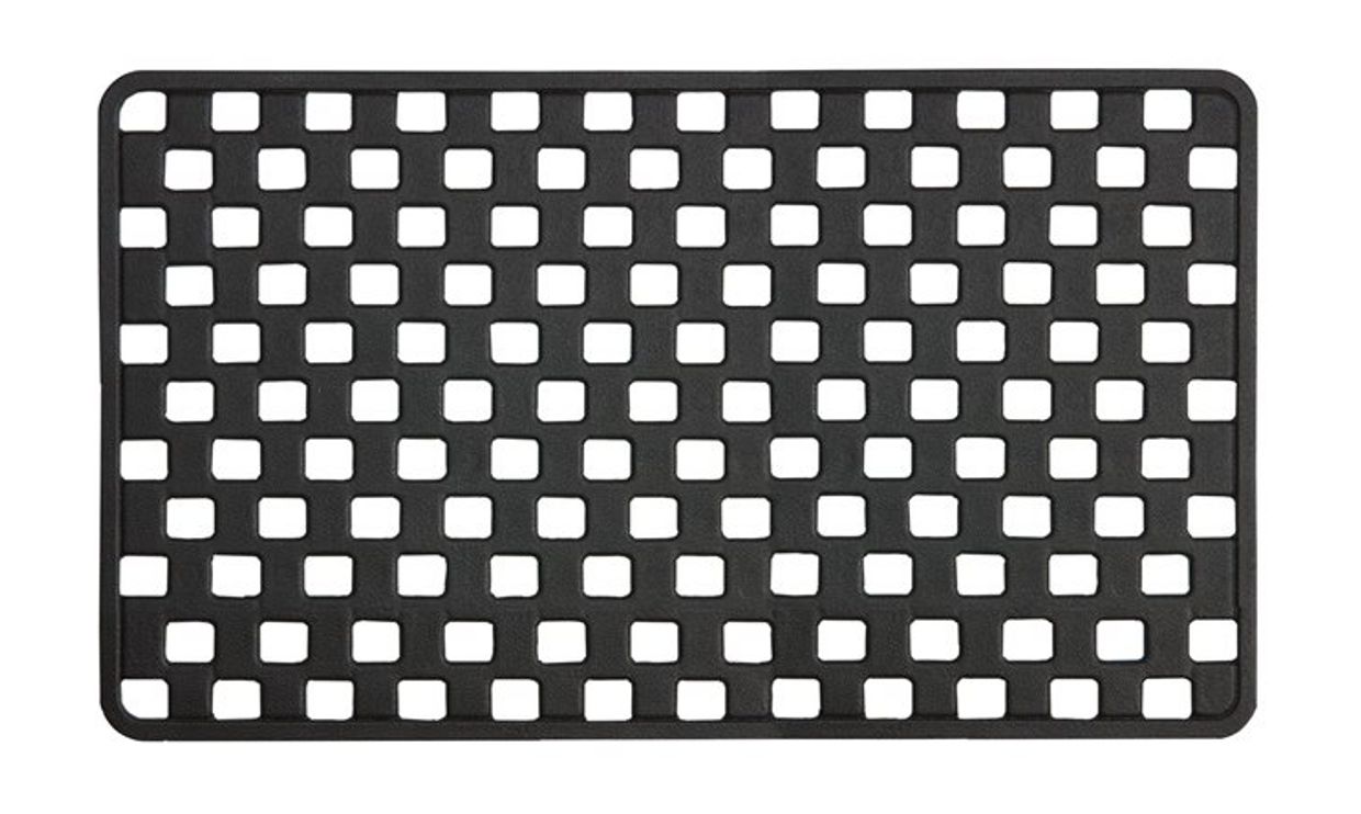 Ijdelheid efficiënt Ruimteschip Antislip badmat zwart rubber 38 x 75 cm - Sealskin - | Zupr