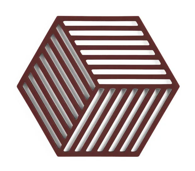 Panonderzetter Hexagon 16 cm Raisin