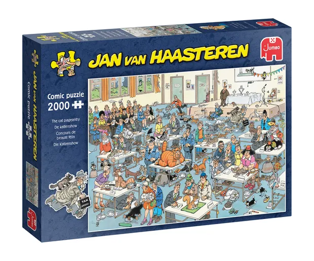 Jan van Haasteren - Kattenshow (2000 stukjes)