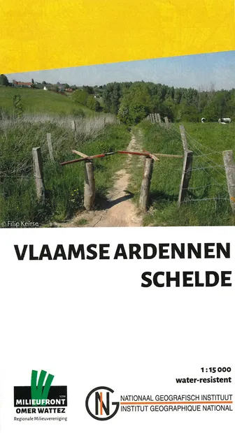 Wandelkaart Vlaamse Ardennen - Schelde | NGI - Nationaal Geografisch I