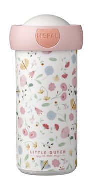 Schoolbeker 300ml Flowers & Butterflies