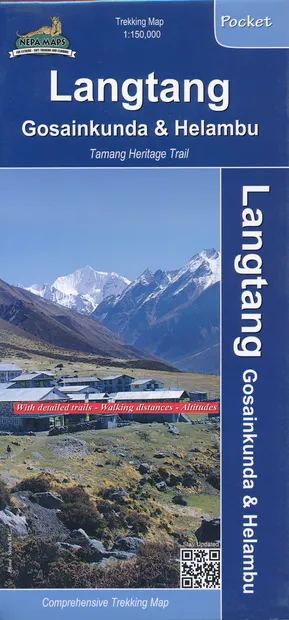 Wandelkaart Wandelkaart Langtang - Gosainkunda - Helambu | Himalayan M
