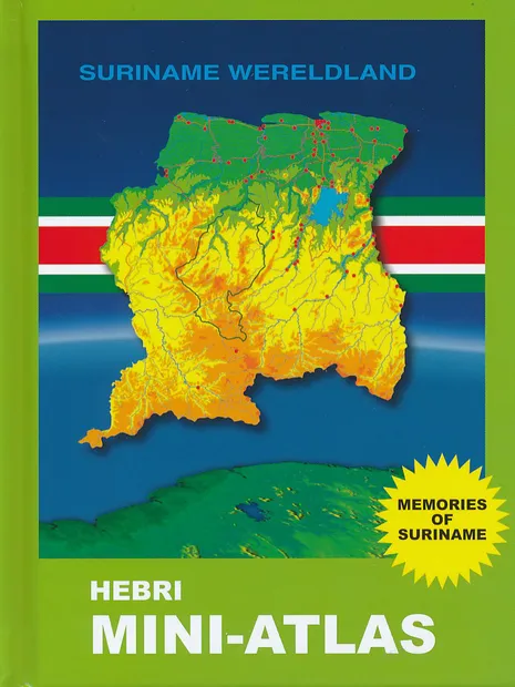 Mini-atlas Suriname Wereldland  | Hebri
