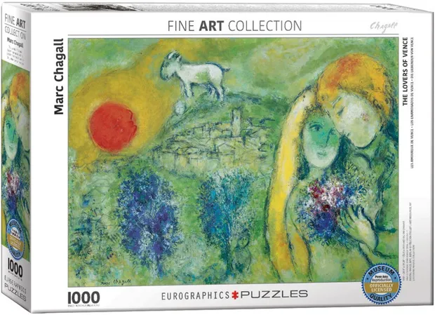 Puzzel - Chagall: The Lovers of Venice (1000)