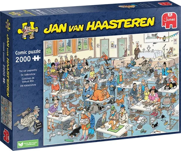 Puzzel - Jan van Haasteren: De Kattenshow (2000)