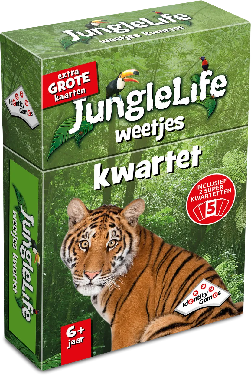 Junglelife weetjes kwartet