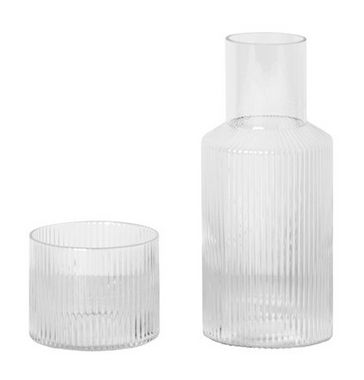 Riplle Carafe Set Small - Clear