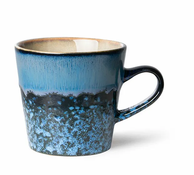70s ceramics: americano mug, night