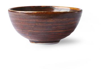Chef ceramics: dessert bowl rustic brown