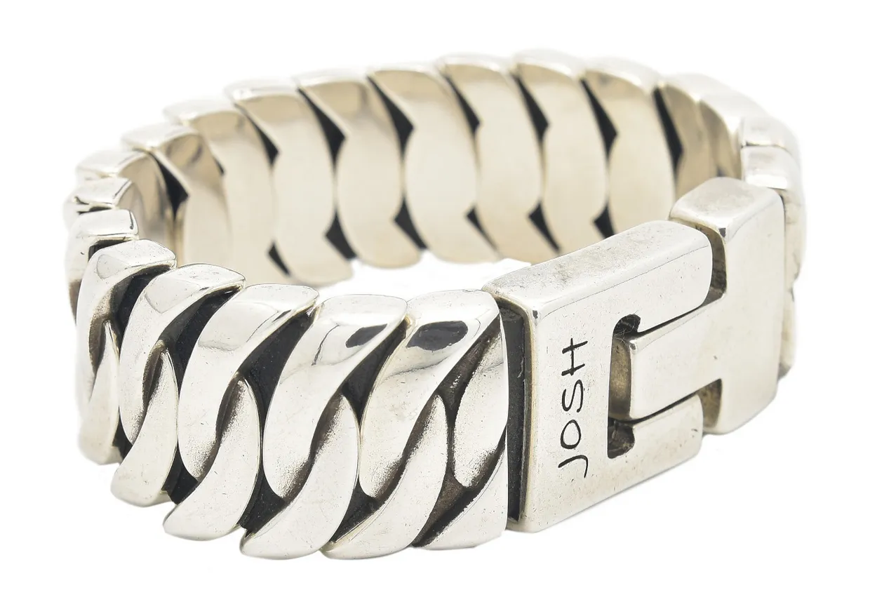 Zilverkleurige Armband 03504-BRA-S/M