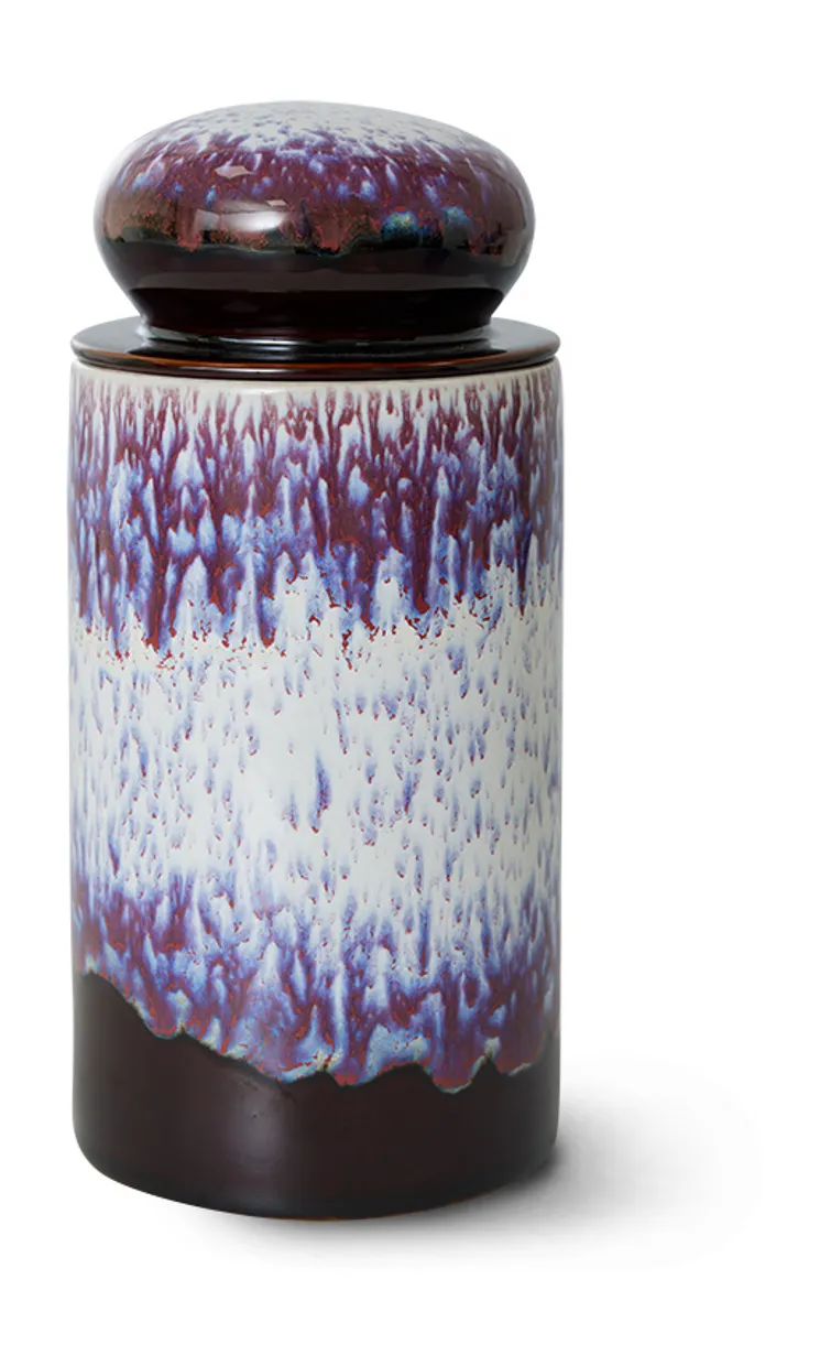 70s ceramics: storage jar, yeti