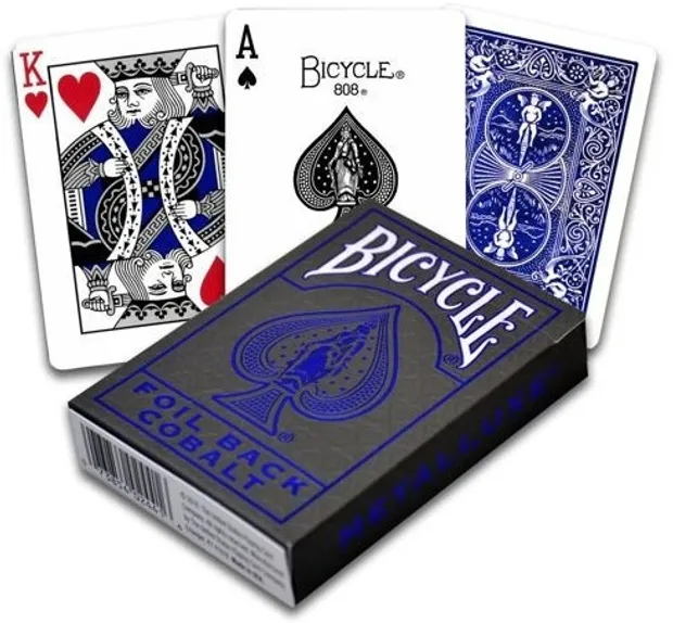 Pokerkaarten - Metallux Blue