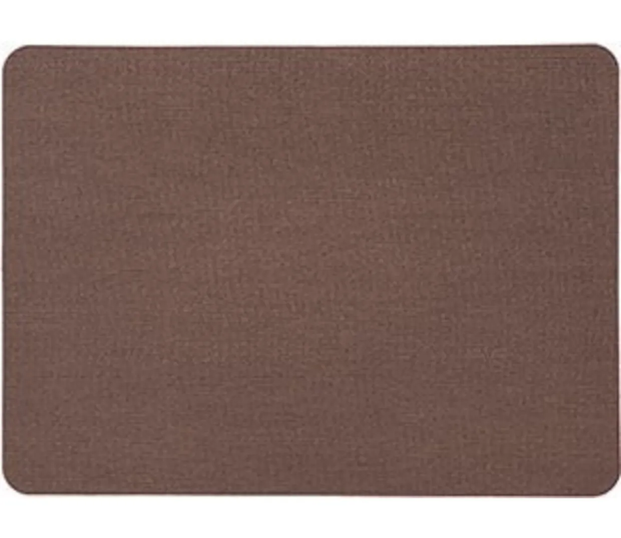 Placemat canvaslook rechthoekig bruin - 45 x 30 cm