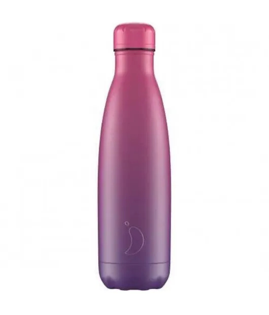Isoleerfles Gradient Pink/ Purple - 500 ml