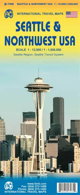 Wegenkaart - landkaart - Stadsplattegrond Seattle & Northwest USA Trav