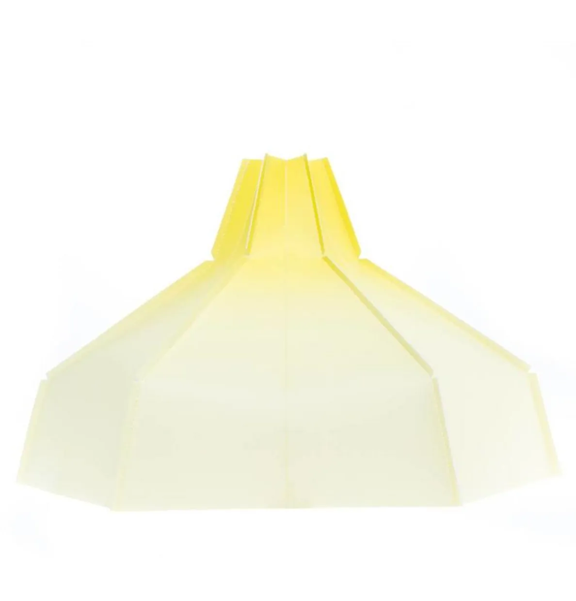 Paper lamp shade Yellow gradient