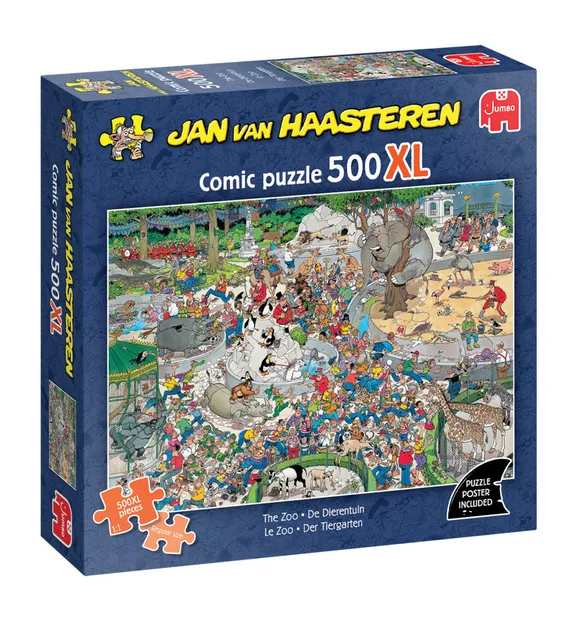 Puzzel - Jan van Haasteren: De Dierentuin (500XL)