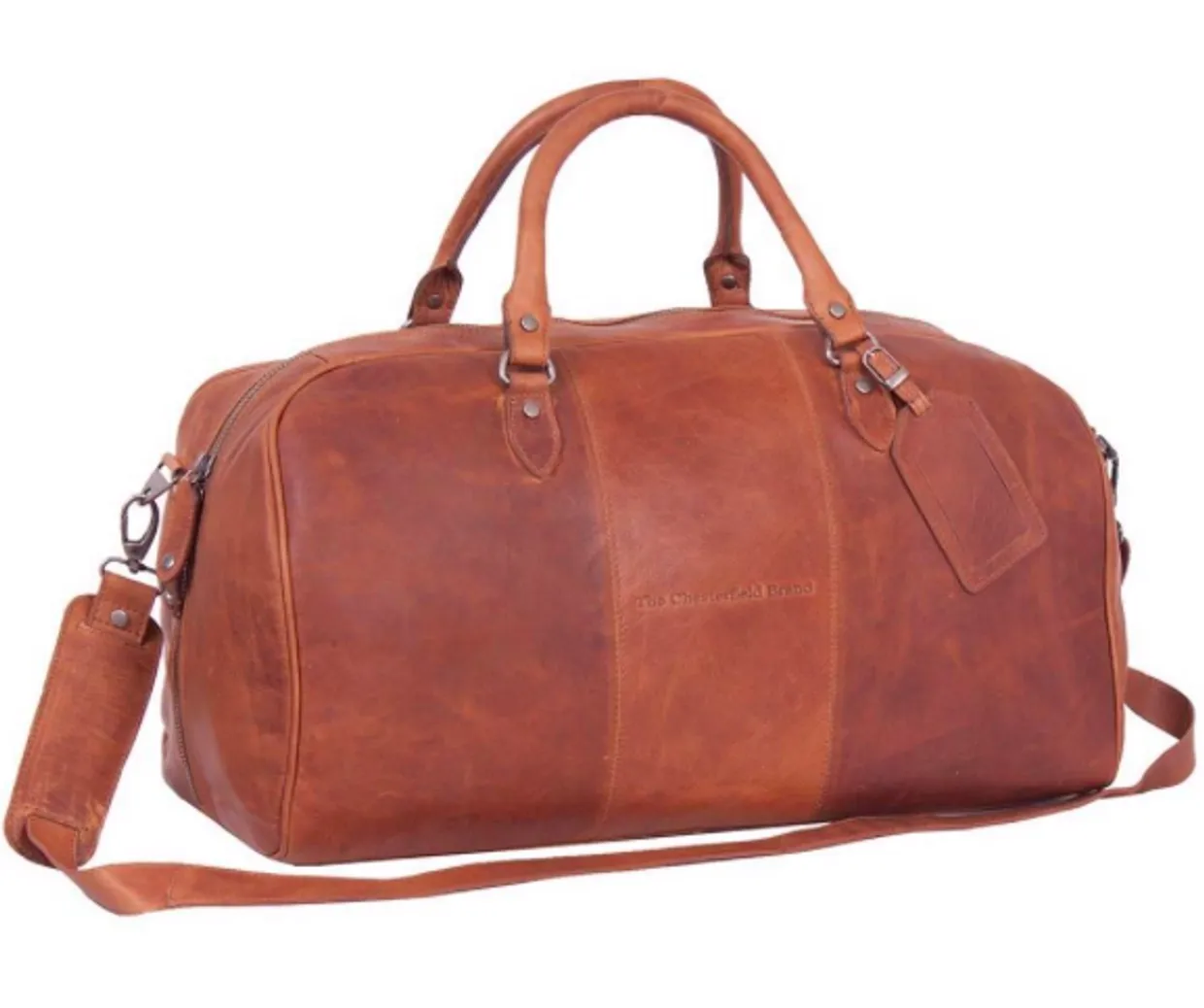 Travelbag William cognac