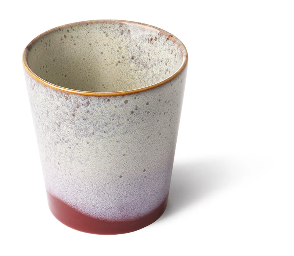 70s ceramics: coffee mug, frost