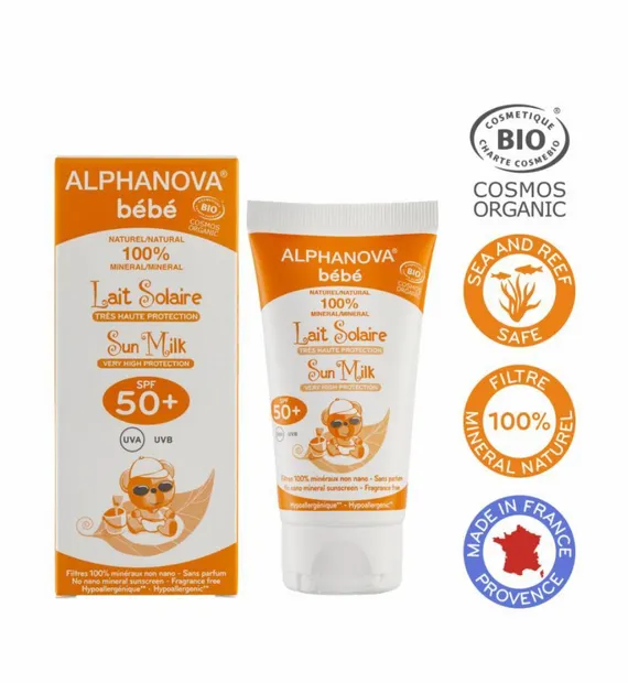 BIO SPF 50+ Bebe Hypo allergeen Sun Milk 50g