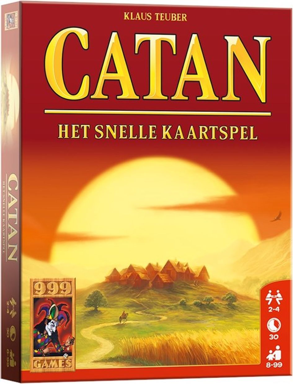 viool zal ik doen Snazzy Catan het snelle kaartspel - 999 Games - | Warenhuis Groningen