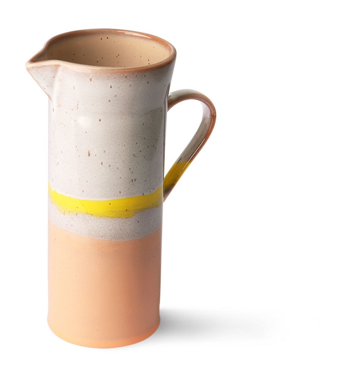 70s ceramics: jug, sunrise