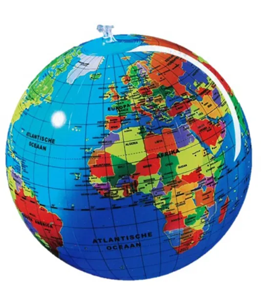 Opblaasbare wereldbol - globe Opblaasbare bal | Caly Toys