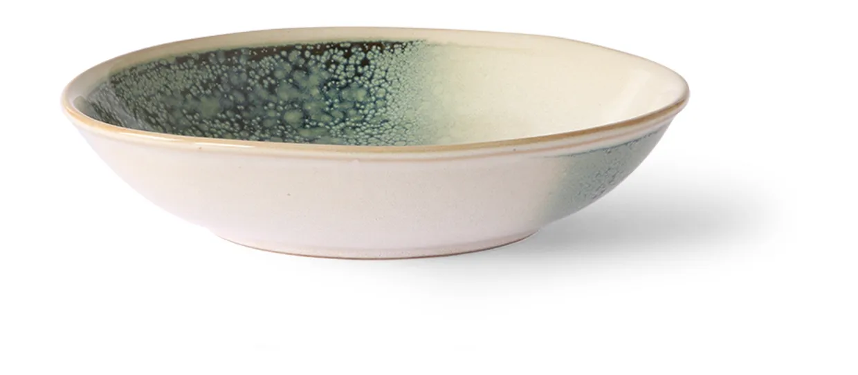 70s ceramics: curry bowls, mist (set of 2)