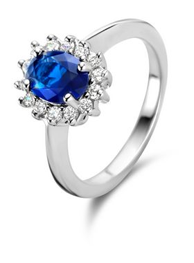 Mia Colore Azure 925 Sterling Zilveren Ring PDM33017-54