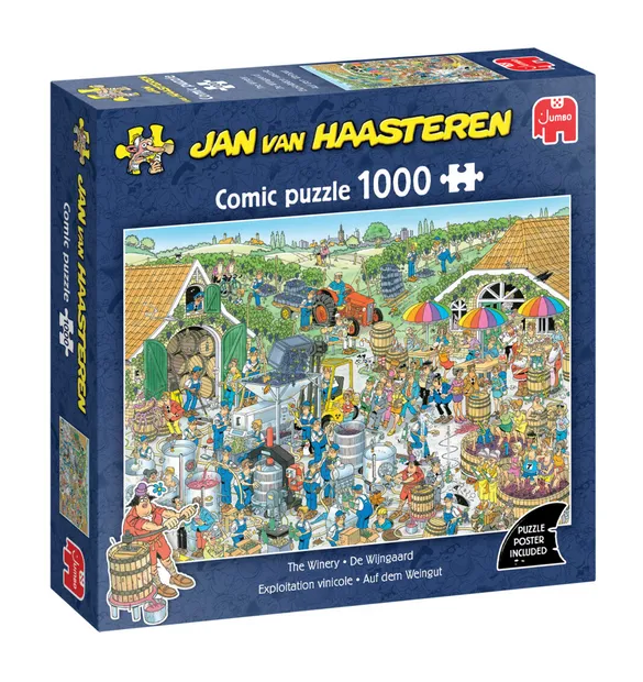 Puzzel - Jan van Haasteren: De Wijngaard (1000)